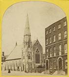 Union Crescent New Church [Stereoview  1860s]